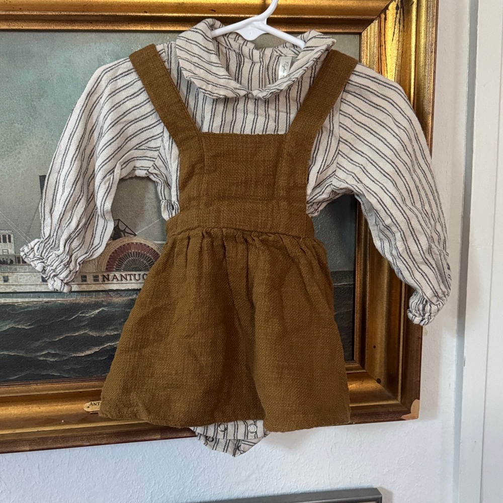 Rylee + Cru pinafore set